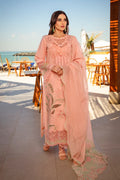RangRasiya Premium Embroidered Lawn 3Pc Suit Summer 25 D-08 unstitched suit