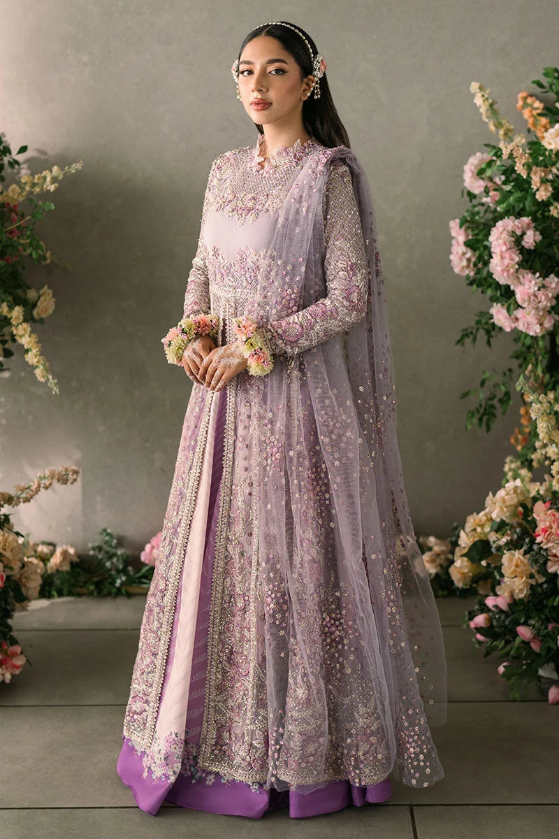 Mushq Mastani Evening Embroidered Chiffon Unstitched 3Pc Suit MCH-01 ALYANA - view 3