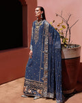 Mushq Hemline Nuvera Embroidered Raw Silk Unstitched 3Pc D-01