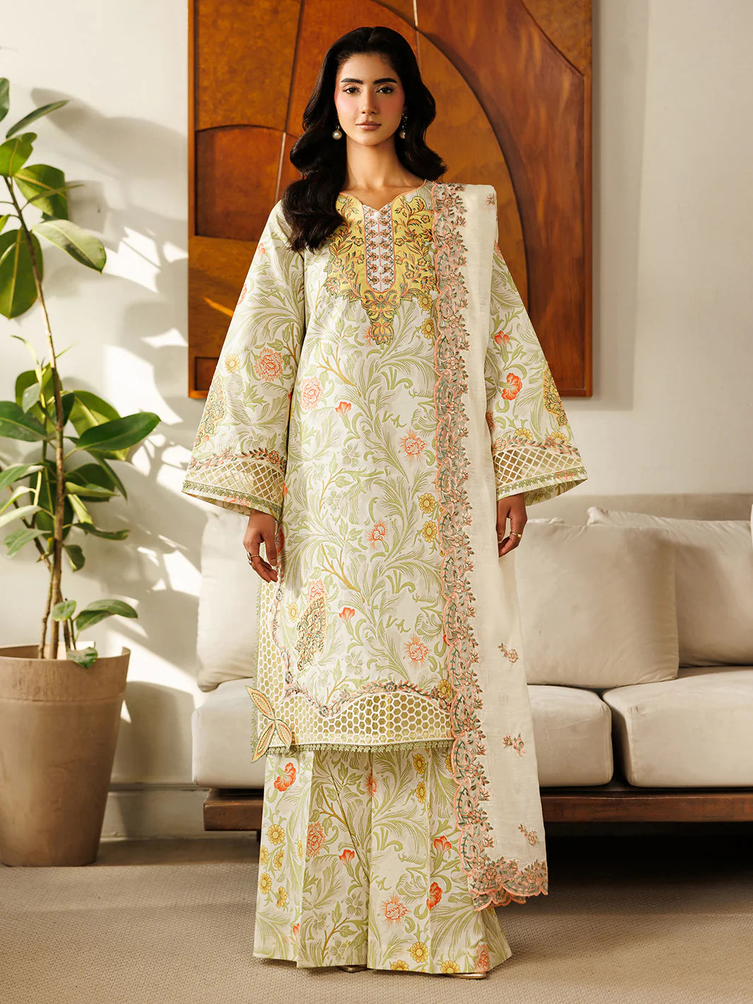 LEILA BY MAHNUR-11 unstitched suit