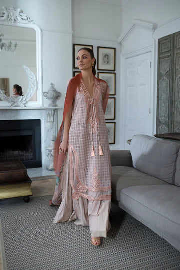 SOBIA NAZIR Luxury Lawn 2024 3pc D-5B unstitched suit