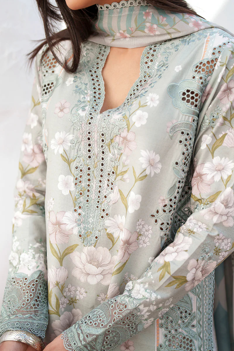 AFROZEH SUNPELL-LUMIEREH LUXURY LAWN unstitched suit - view 4