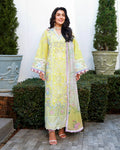 Mushq A Moi Chikan Embroidered Lawn Unstitched 2Pc Suit - Tender Whisper