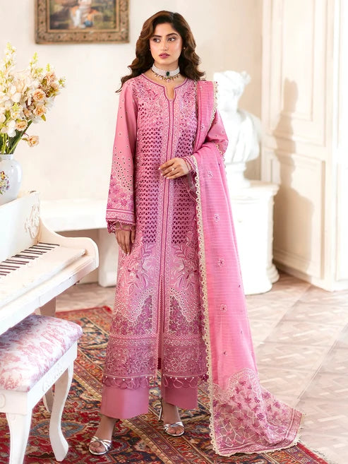 Sophie By MAHNUR Luxury Lawn '25 RAHA unstitched suit