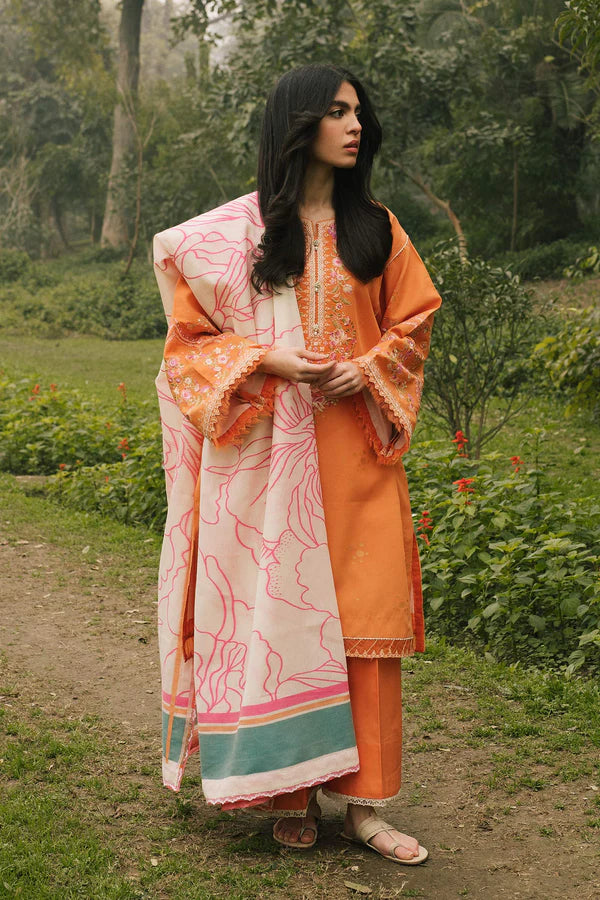 Coco By Zara Shahjahan 2pc Embroidered Lawn 2A unstitched suit