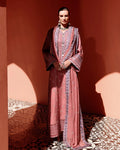 Mushq Hemline Nuvera Embroidered Raw Silk Unstitched 3Pc Suit D-04