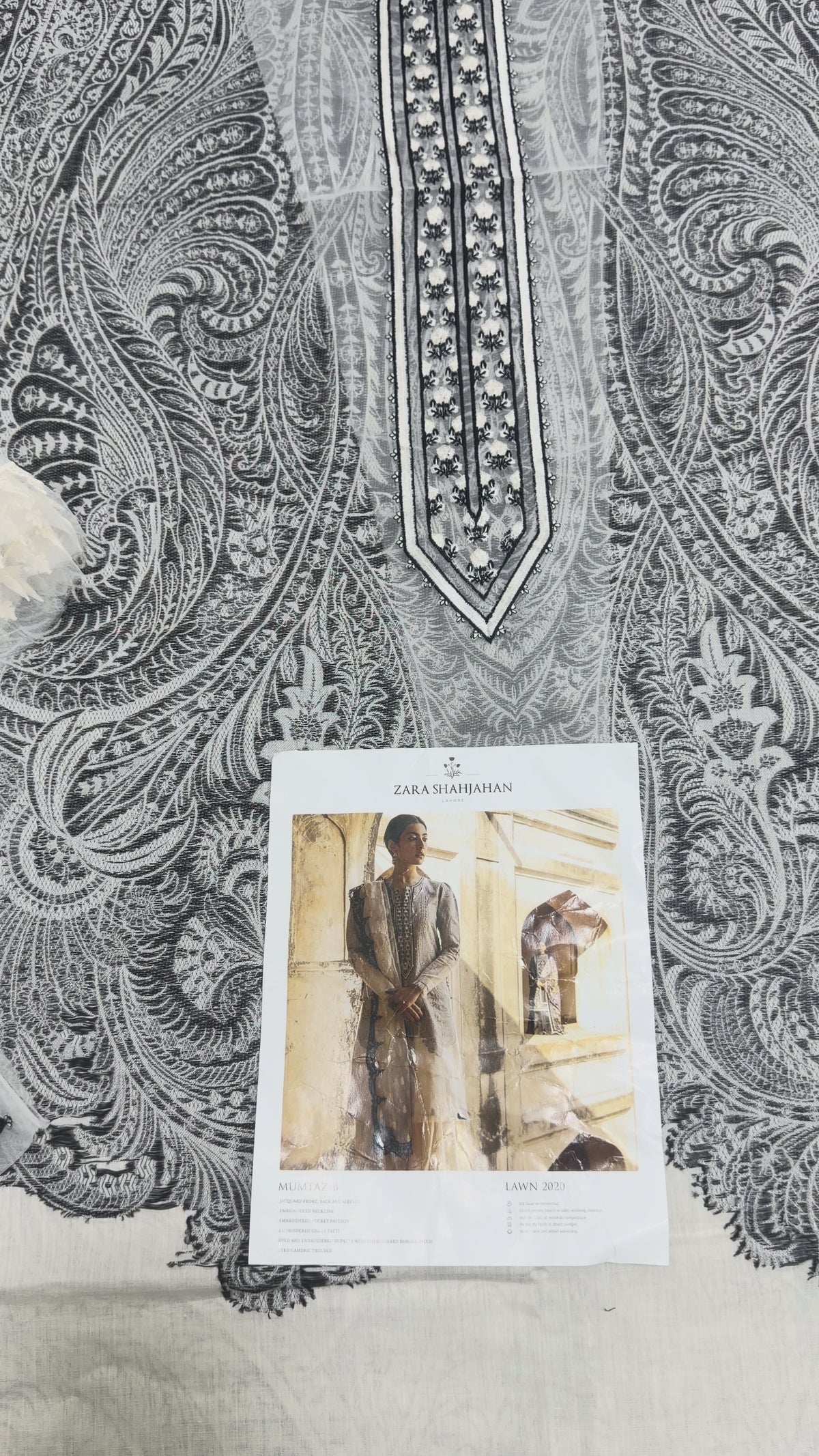 Coco By Zara Shahjahan 2pc Eid Lawn Mumtaz-B