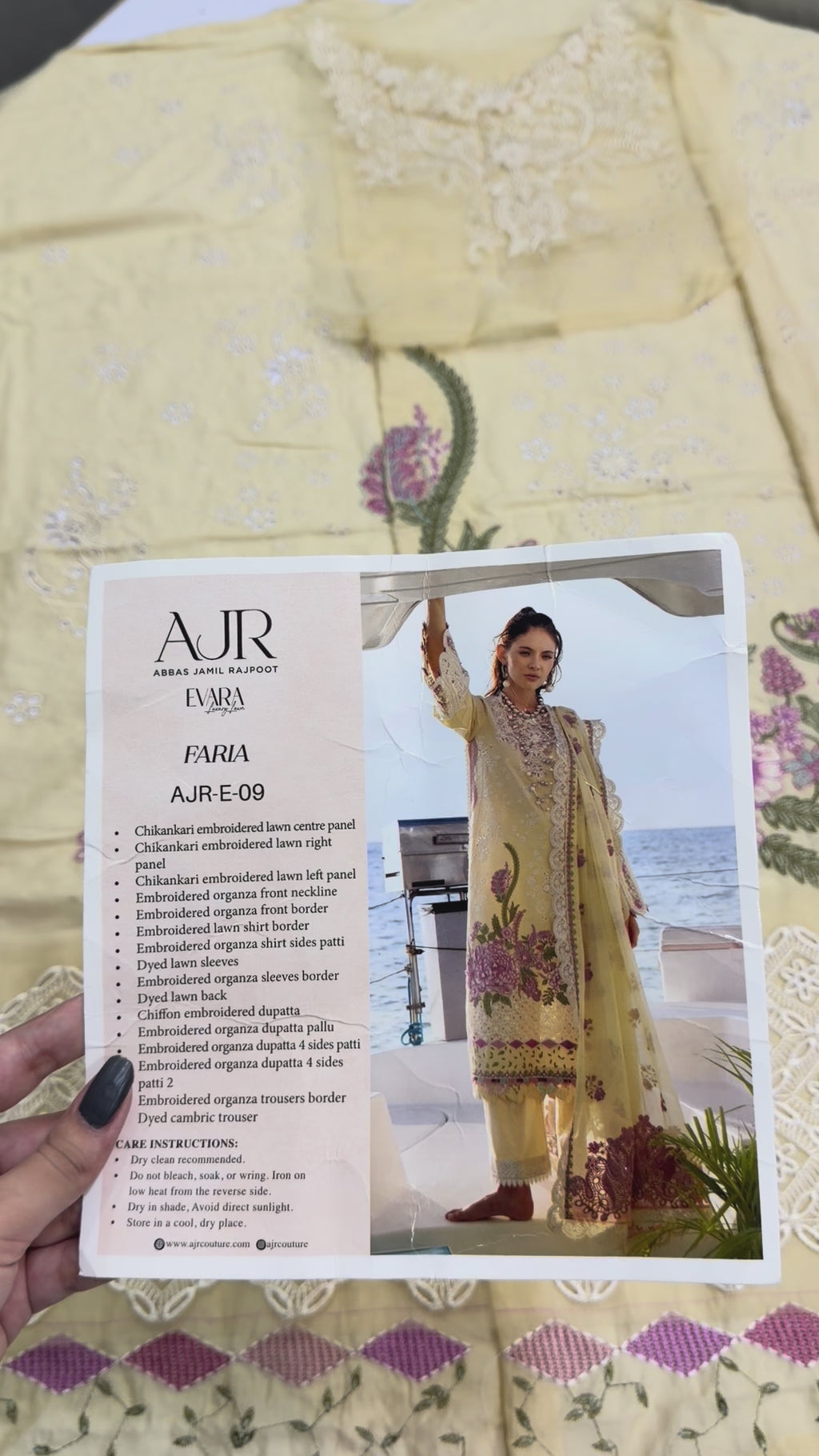 AJR  Couture Evara Luxury Lawn '26 E-09