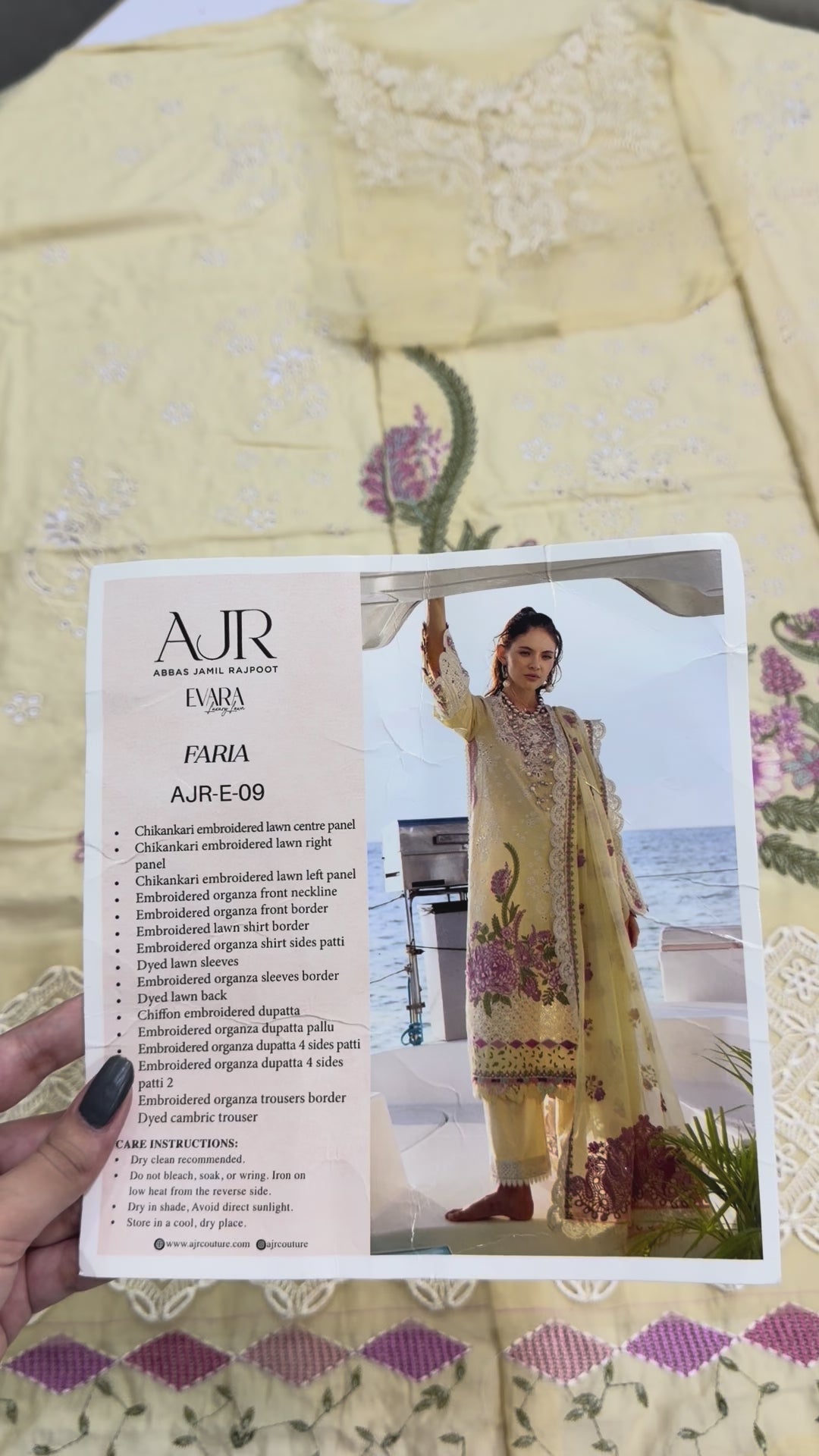 AJR  Couture Evara Luxury Lawn '26 E-09