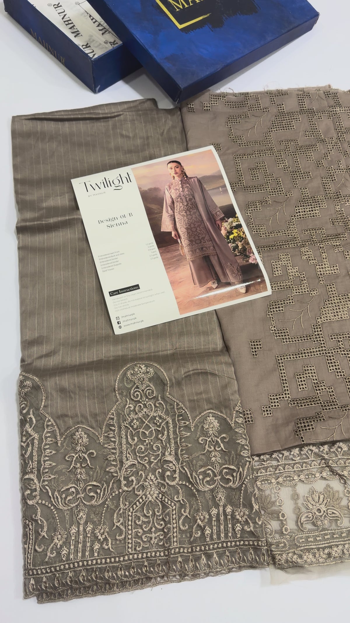Twilight By MAHNUR Luxury Lawn '25 SIENNA