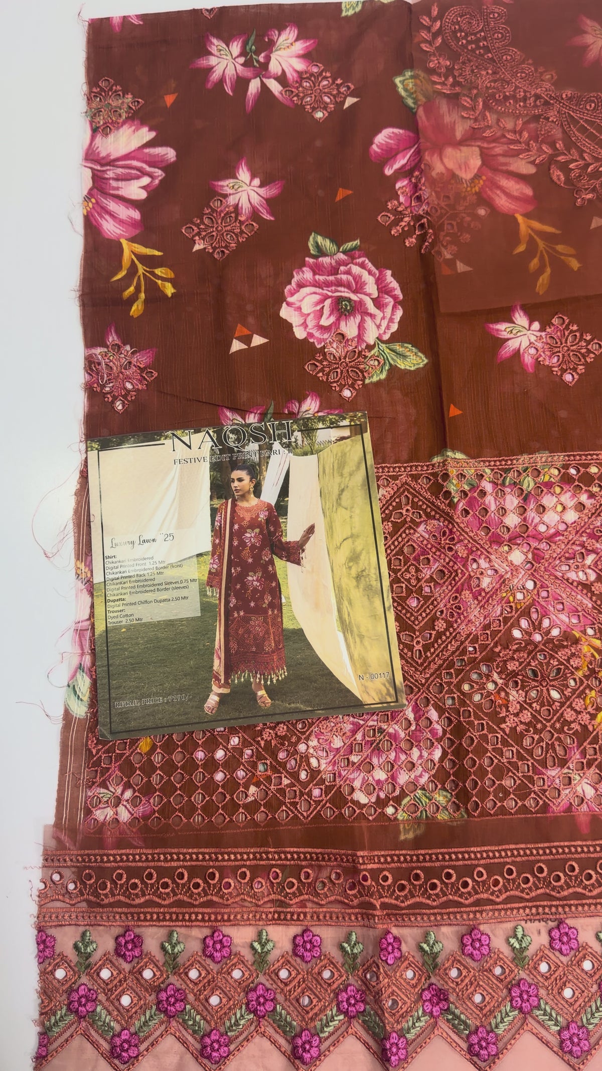 Naqsh Festive Edit Printkari N-00117
